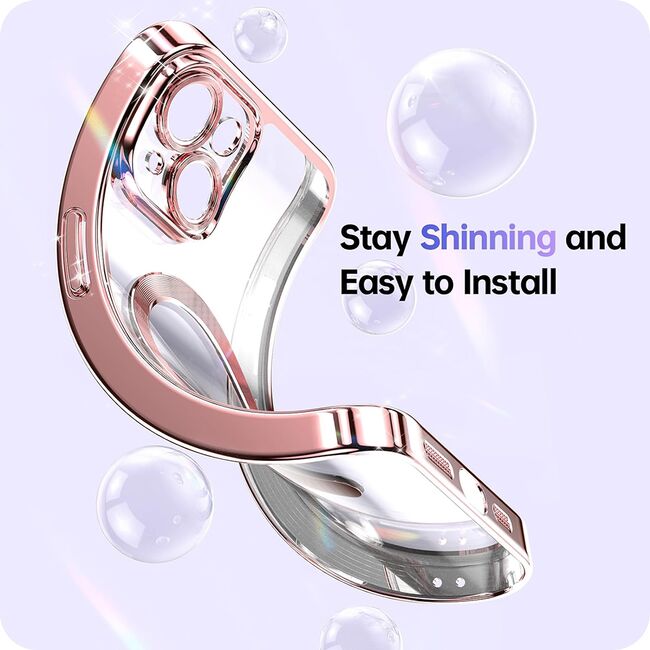 Husa pentru  Samsung Galaxy S24+ Plus cu MagSafe Sparkle Glare Detachable Layer, cu protectie lentile - albastru