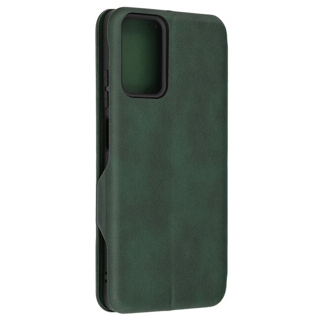 Husa 360° Motorola Moto E14 Techsuit Safe Wallet Plus, verde