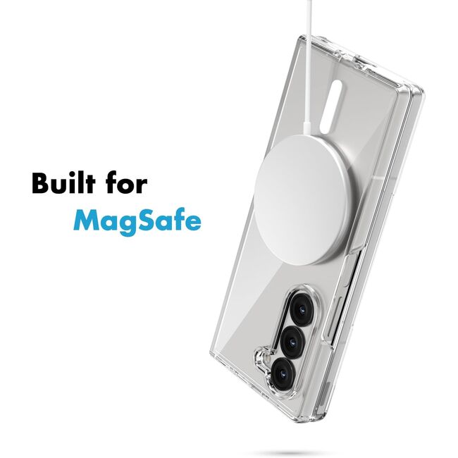 Husa pentru  Samsung Galaxy Z Fold 6 cu MagSafe Slim Anti-Shock 1.5mm, transparent