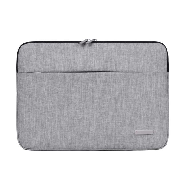 Husa pentru laptop 13 - 14 inch MacBook, Microsoft, Dell, HP, Lenovo, eleganta si subtire, protectie sporita, gri