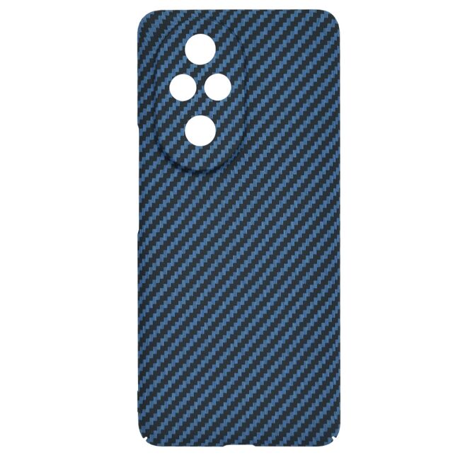 Husa pentru  Honor 200 Pro CarbonFiber UltraSlim, Lightweight, albastru