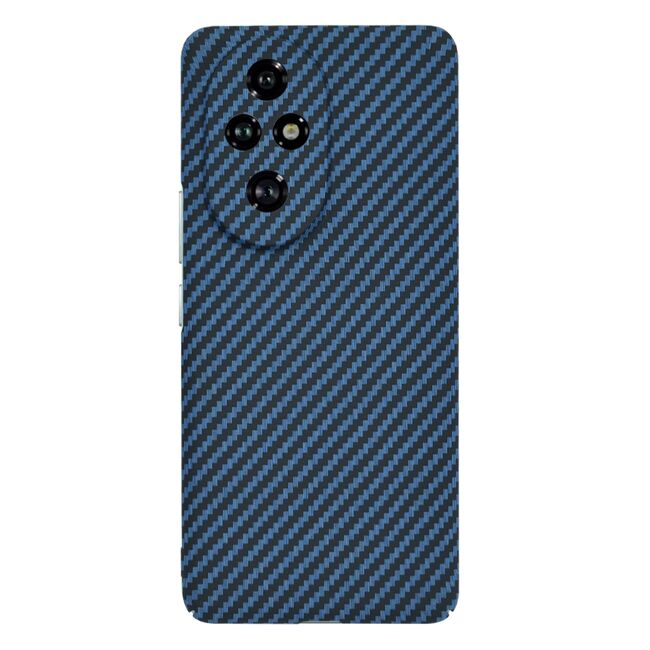 Husa pentru  Honor 200 Pro CarbonFiber UltraSlim, Lightweight, albastru