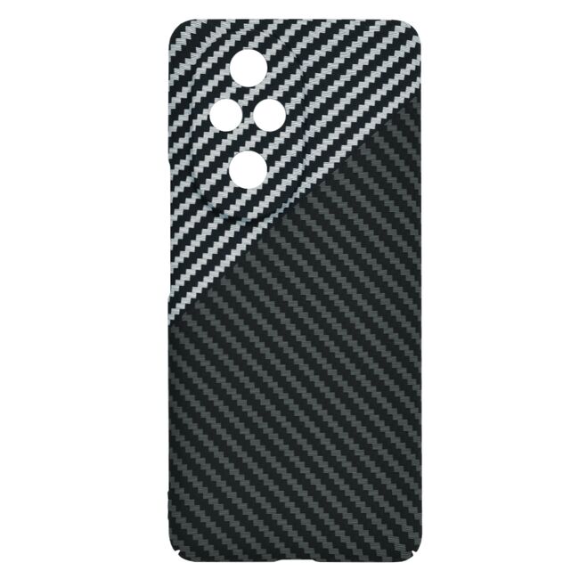 Husa pentru  Honor 200 Pro CarbonFiber UltraSlim, Lightweight, negru