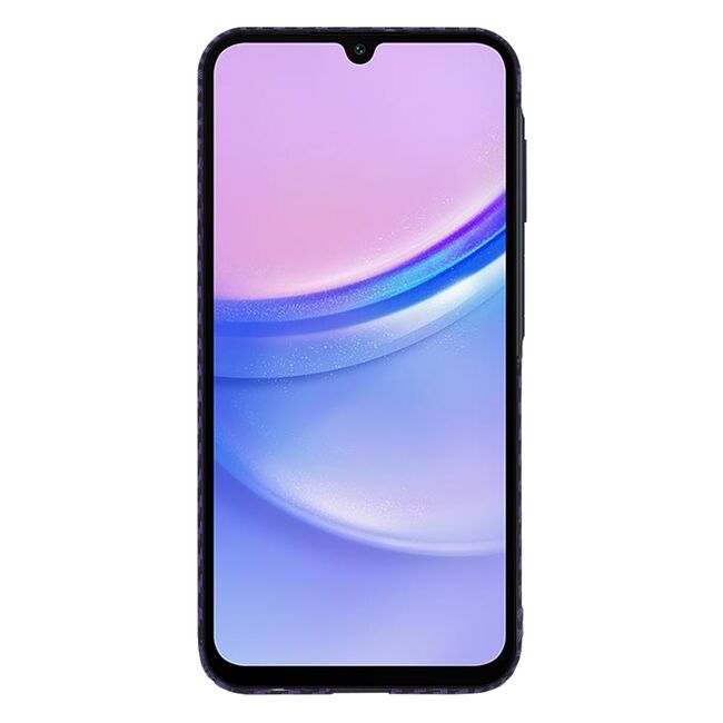Husa pentru  Samsung Galaxy A15 CarbonFiber UltraSlim, Lightweight, mov