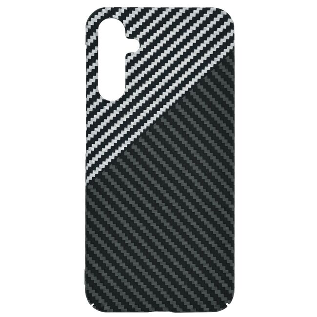 Husa pentru  Samsung Galaxy A55 CarbonFiber UltraSlim, Lightweight, negru