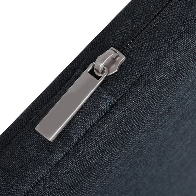Geanta pentru laptop 13 - 14 inch MacBook, Microsoft, Dell, HP, Lenovo, eleganta si subtire, protectie sporita, gri