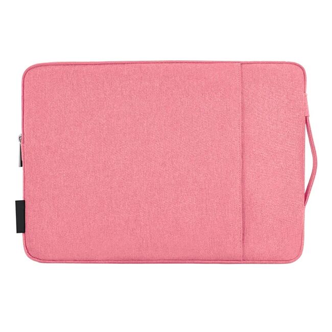 Geanta pentru laptop 13 - 14 inch MacBook, Microsoft, Dell, HP, Lenovo, eleganta si subtire, protectie sporita, roz
