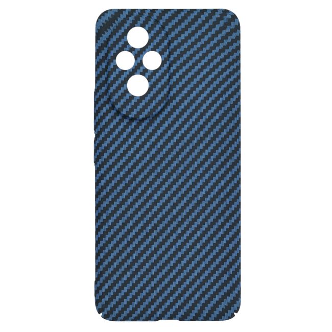 Husa pentru  Honor 200 CarbonFiber UltraSlim, Lightweight, albastru