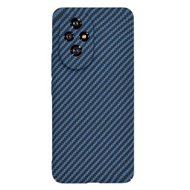 Husa pentru  Honor 200 CarbonFiber UltraSlim, Lightweight, albastru