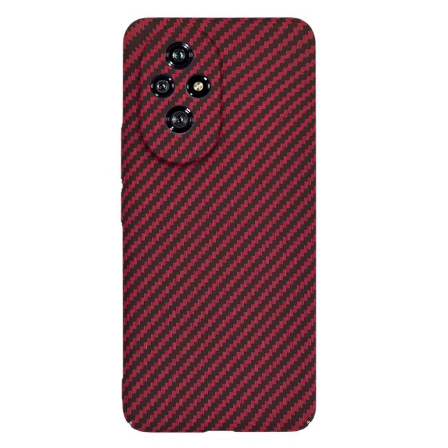 Husa pentru  Honor 200 CarbonFiber UltraSlim, Lightweight, burgundy