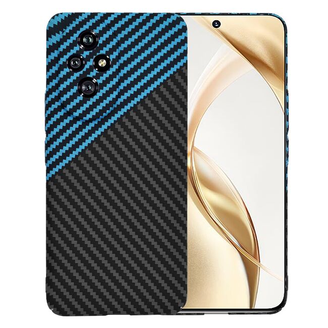 Husa pentru  Honor 200 CarbonFiber UltraSlim, Lightweight, negru
