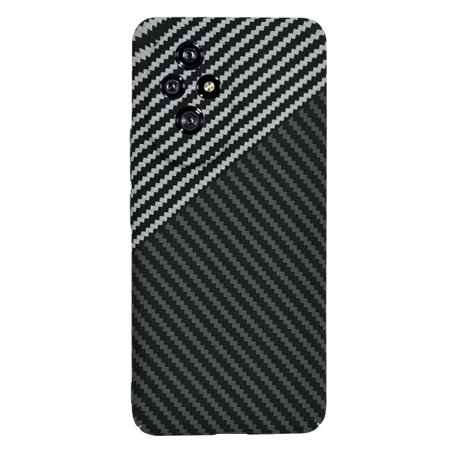 Husa pentru  Honor 200 CarbonFiber UltraSlim, Lightweight, negru