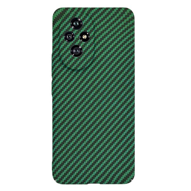 Husa pentru  Honor 200 CarbonFiber UltraSlim, Lightweight, verde