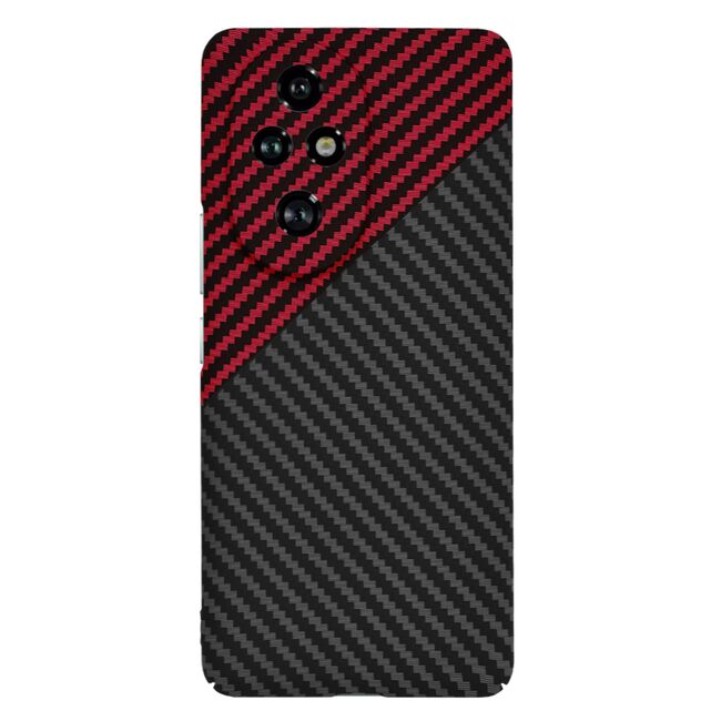Husa pentru  Honor 200 Pro CarbonFiber UltraSlim, Lightweight, negru