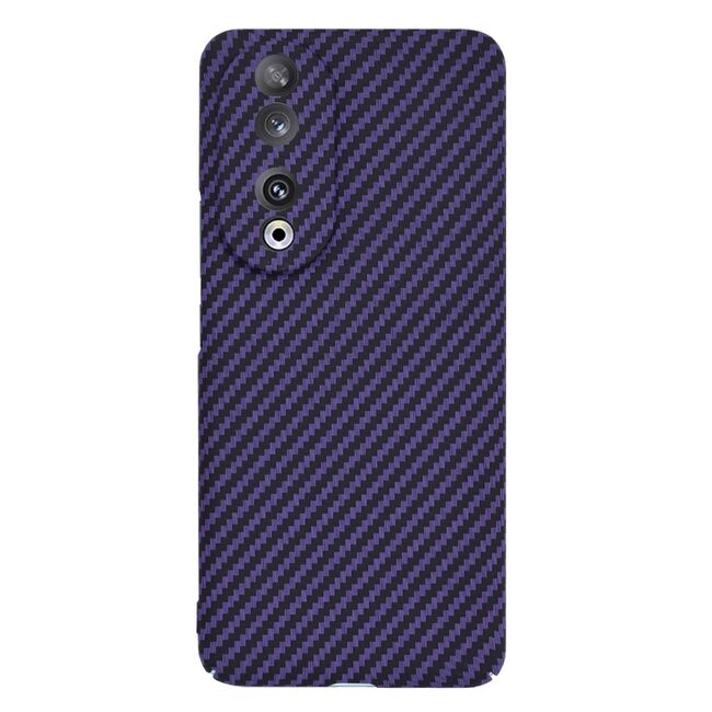 Husa pentru  Honor 90 CarbonFiber UltraSlim, Lightweight, mov