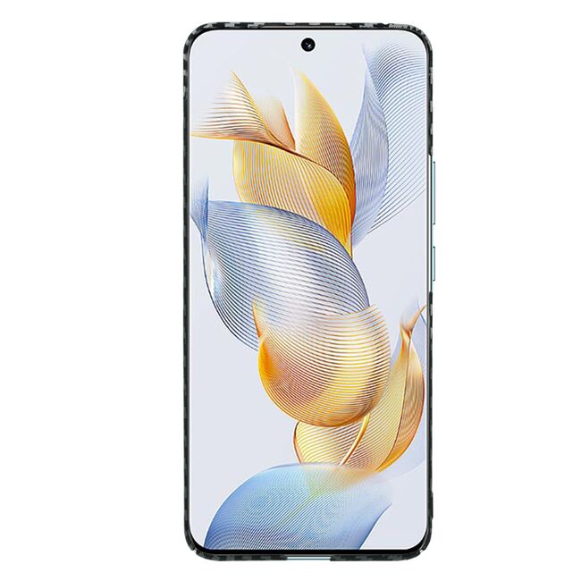 Husa pentru  Honor 90 CarbonFiber UltraSlim, Lightweight, negru