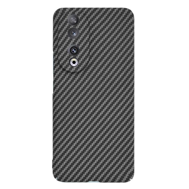 Husa pentru  Honor 90 CarbonFiber UltraSlim, Lightweight, negru
