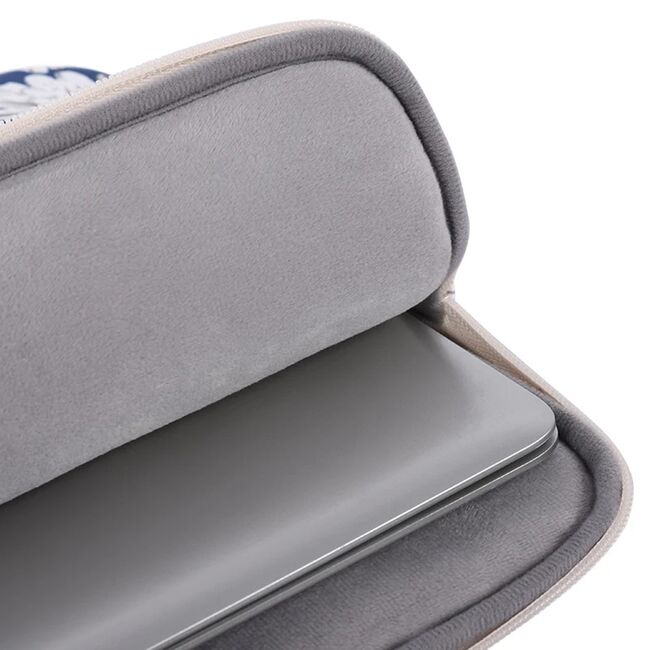 Husa pentru tableta universala 11-13 inch, eleganta si subtire, protectie sporita, albastru persan