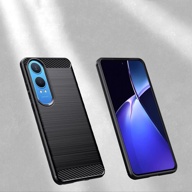 Husa pentru OnePlus Nord CE4 Lite Carbon Liquid Silicone, negru