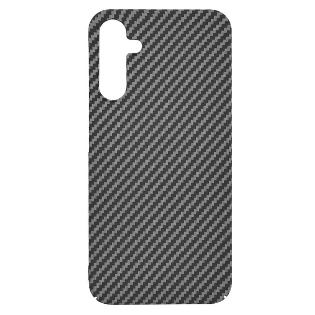 Husa pentru  Samsung Galaxy A55 CarbonFiber UltraSlim, Lightweight, negru