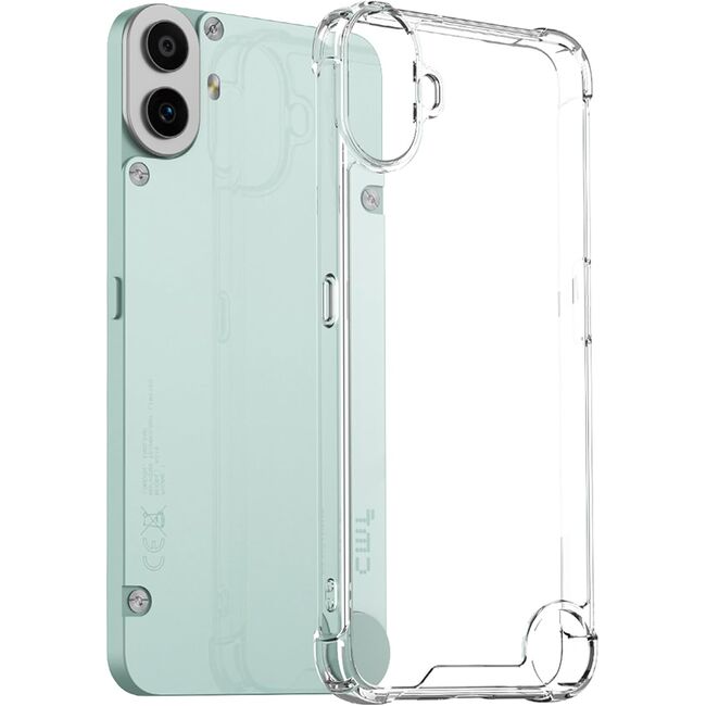 Husa pentru Cmf Phone 1 Slim Anti-Shock 1.5mm, reinforced corners, Transparent