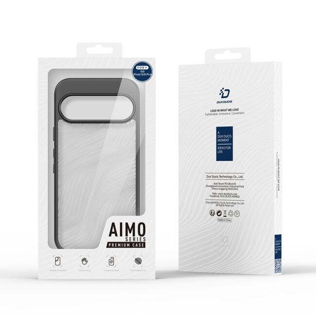 Husa Google Pixel 9 / 9 Pro Dux Ducis Aimo, negru