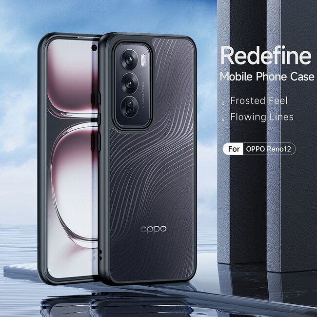 Husa Oppo Reno 12 Dux Ducis Aimo, negru
