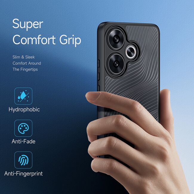 Husa Xiaomi Poco F6 Dux Ducis Aimo, negru