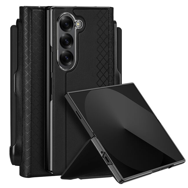 Husa Samsung Galaxy Z Fold 6 Dux ducis - bril (pencil holder) - negru