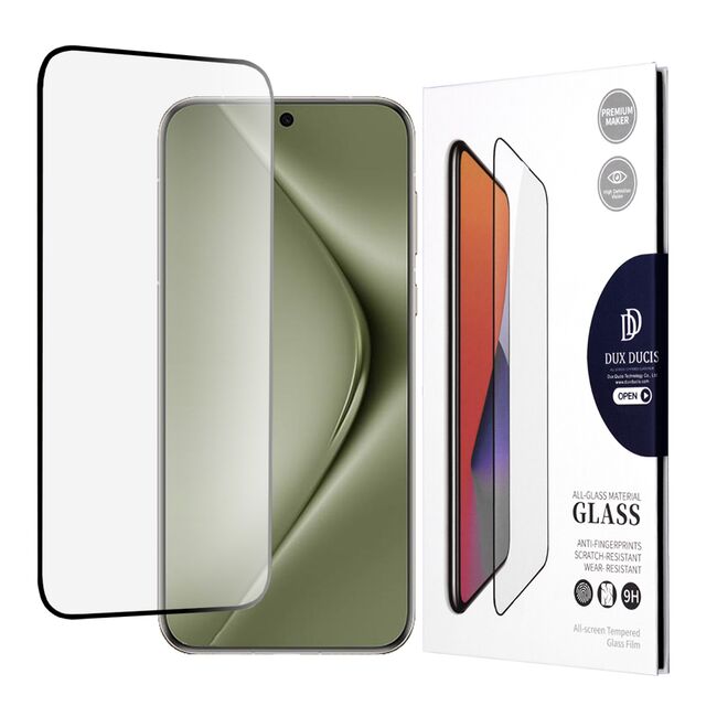 Folie sticla Huawei Pura 70 Ultra Dux Ducis Tempered Glass, negru
