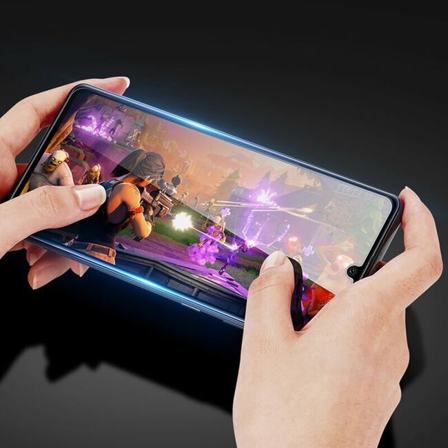 Folie sticla Motorola Edge 50 Fusion Dux Ducis Tempered Glass, negru