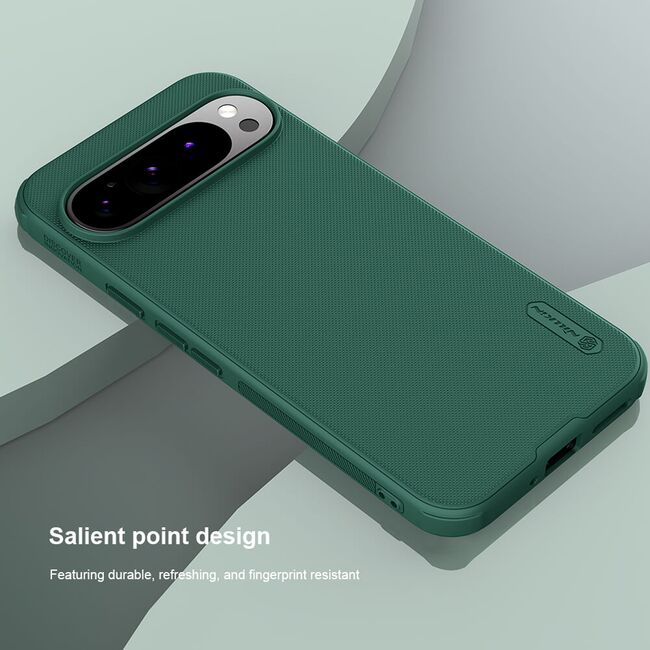Husa Google Pixel 9 Pro XL Nillkin Super Frosted Shield Pro, verde