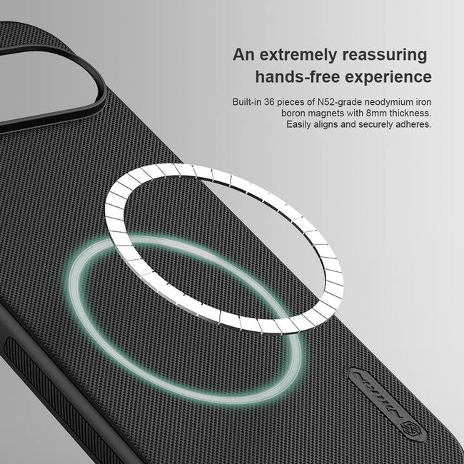 Husa Google Pixel 9 / 9 Pro Nillkin Super Frosted Shield Pro Magnetic, verde