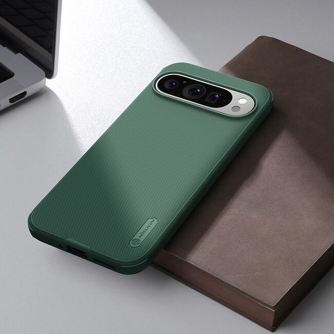 Husa Google Pixel 9 / 9 Pro Nillkin Super Frosted Shield Pro Magnetic, verde