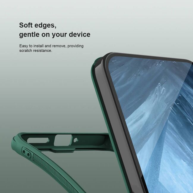 Husa Google Pixel 9 / 9 Pro Nillkin Super Frosted Shield Pro Magnetic, verde