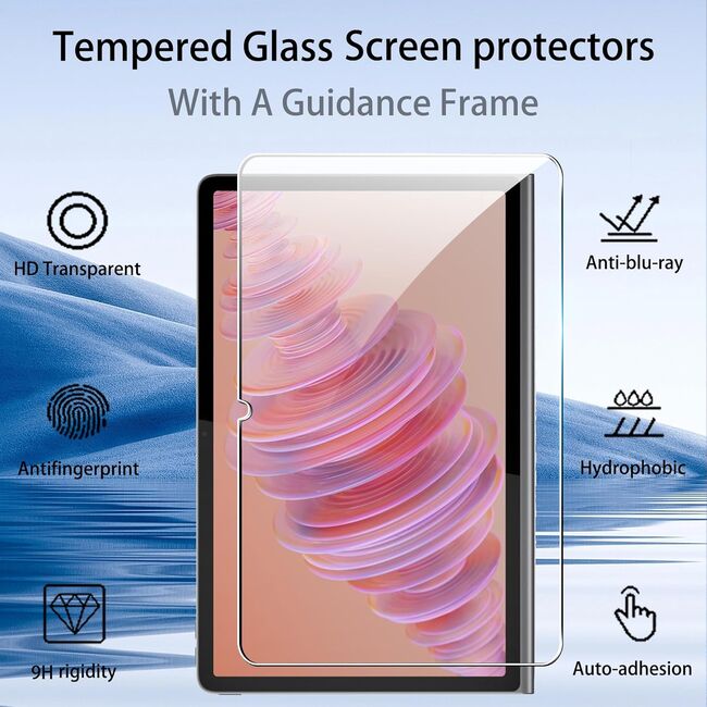 Folie de protectie pentru tableta Lenovo Tab Plus 11.5 inch 2024, Tempered Glass, transparenta
