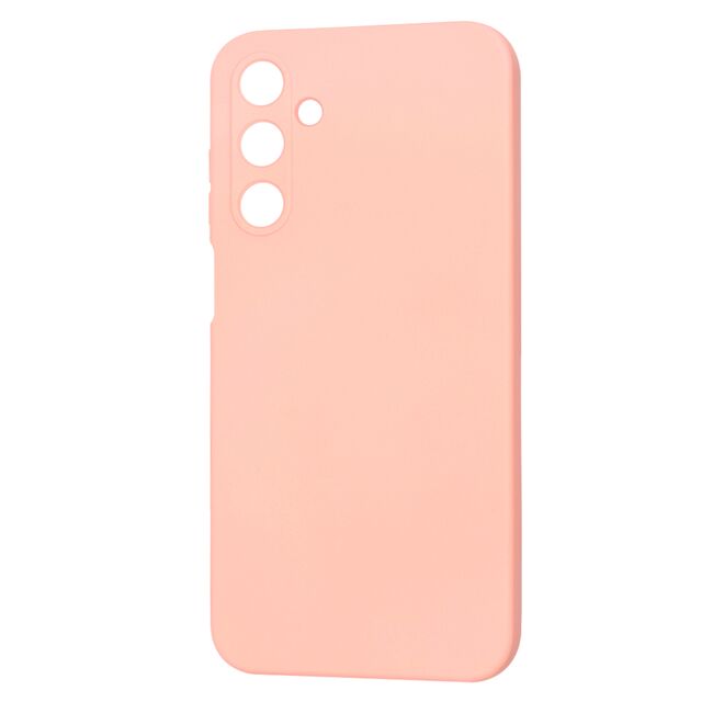 Husa pentru  Samsung Galaxy A25 Liquid Silicone, subțire, captusita cu microfibra, anti amprentă, protectie cameră foto, roz