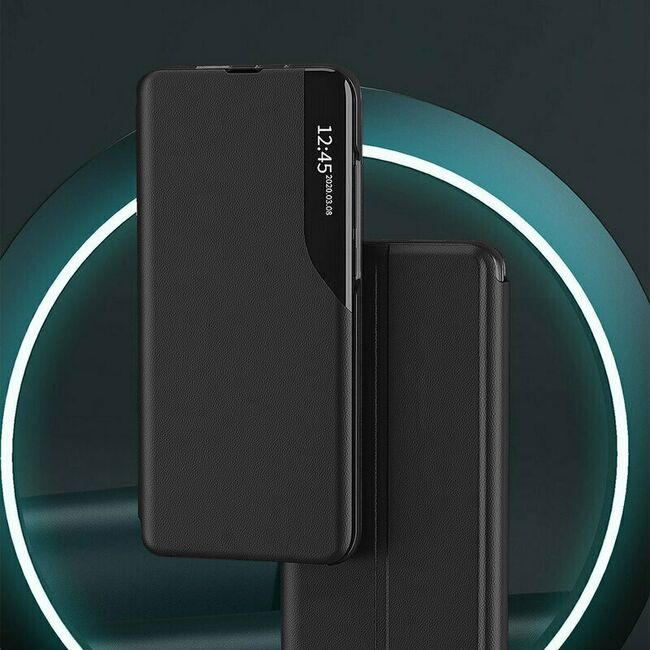 Husa pentru  Samsung Galaxy S24 Ultra tip carte, Smart View, negru