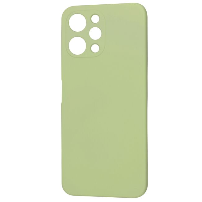 Husa pentru  Xiaomi Redmi 12 5G, Redmi 12 4G Liquid Silicone, subțire, captusita cu microfibra, anti amprentă, protectie cameră foto, verde