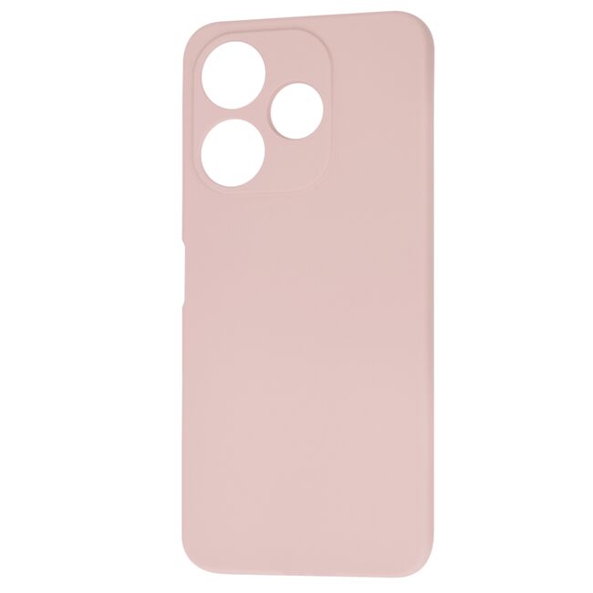 Husa pentru  Xiaomi Redmi 13 Liquid Silicone, subțire, captusita cu microfibra, anti amprentă, protectie cameră foto, roz inchis