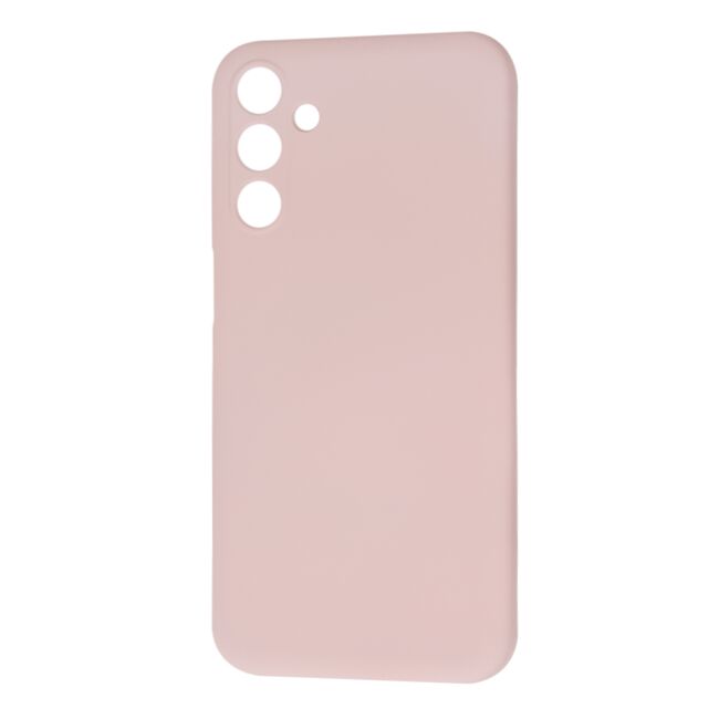 Husa pentru  Samsung Galaxy M15 Liquid Silicone, subțire, captusita cu microfibra, anti amprentă, protectie cameră foto, roz inchis