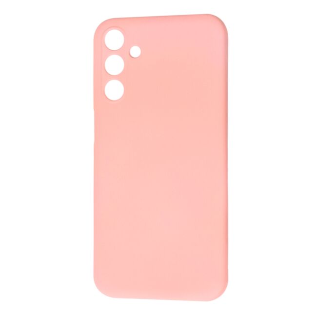 Husa pentru  Samsung Galaxy M15 Liquid Silicone, subțire, captusita cu microfibra, anti amprentă, protectie cameră foto, roz