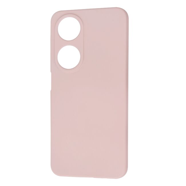Husa pentru  Honor X7b Liquid Silicone, subțire, captusita cu microfibra, anti amprentă, protectie cameră foto, roz inchis