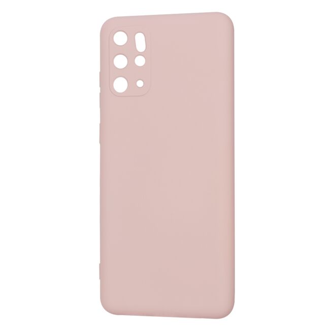 Husa pentru  Samsung Galaxy S20 Plus Liquid Silicone, subțire, captusita cu microfibra, anti amprentă, protectie cameră foto, roz inchis