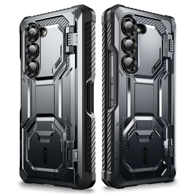 [Pachet 360°] Husa + folie Samsung Galaxy Z Fold 6 I-Blason Armorbox, negru