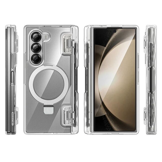 Husa Samsung Galaxy Z Fold 6 I-Blason Cosmo Pro MagSafe, transparenta