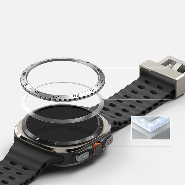 Rama Samsung Galaxy Watch Ultra 47mm Ringke Bezel Styling, GW7U-47-01