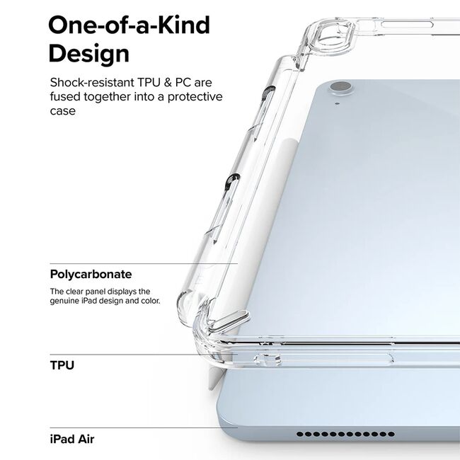 Husa iPad Air 11 2024 M2 Ringke Fusion, transparenta