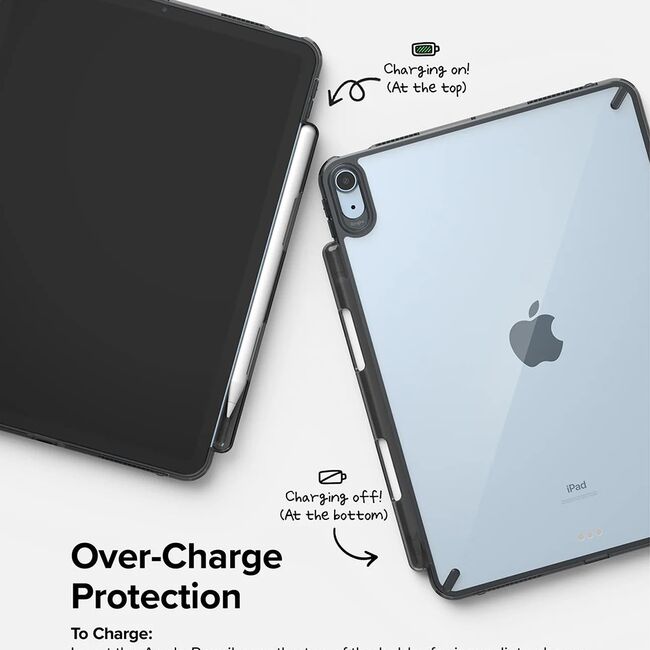 Husa iPad Air 11 2024 / 2025​ M2, M3 Ringke Fusion, negru
