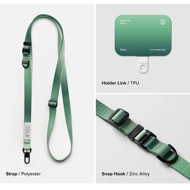 Suport snur telefon Ringke Holder Link, Aurora